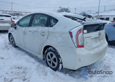 2014 Toyota Prius Two from USA, damaged, VIN JTDKN3DU6E1750402